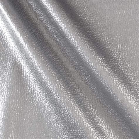 metallic silver damask fabric|Frisco Vinyl Metallic Silver, Fabric by the Yard.